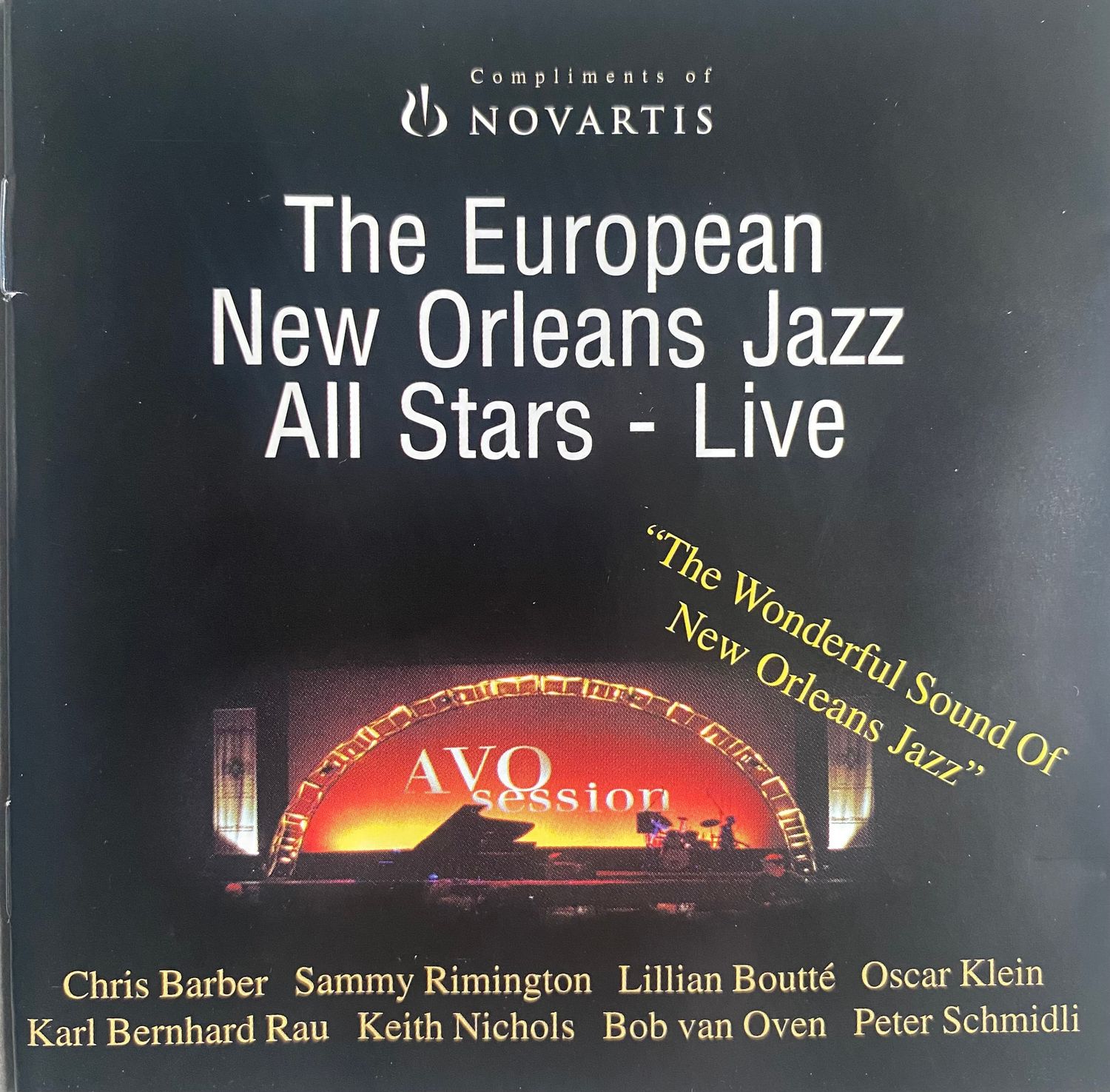 The European New Orleans Jazz All Stars – Live (CD)