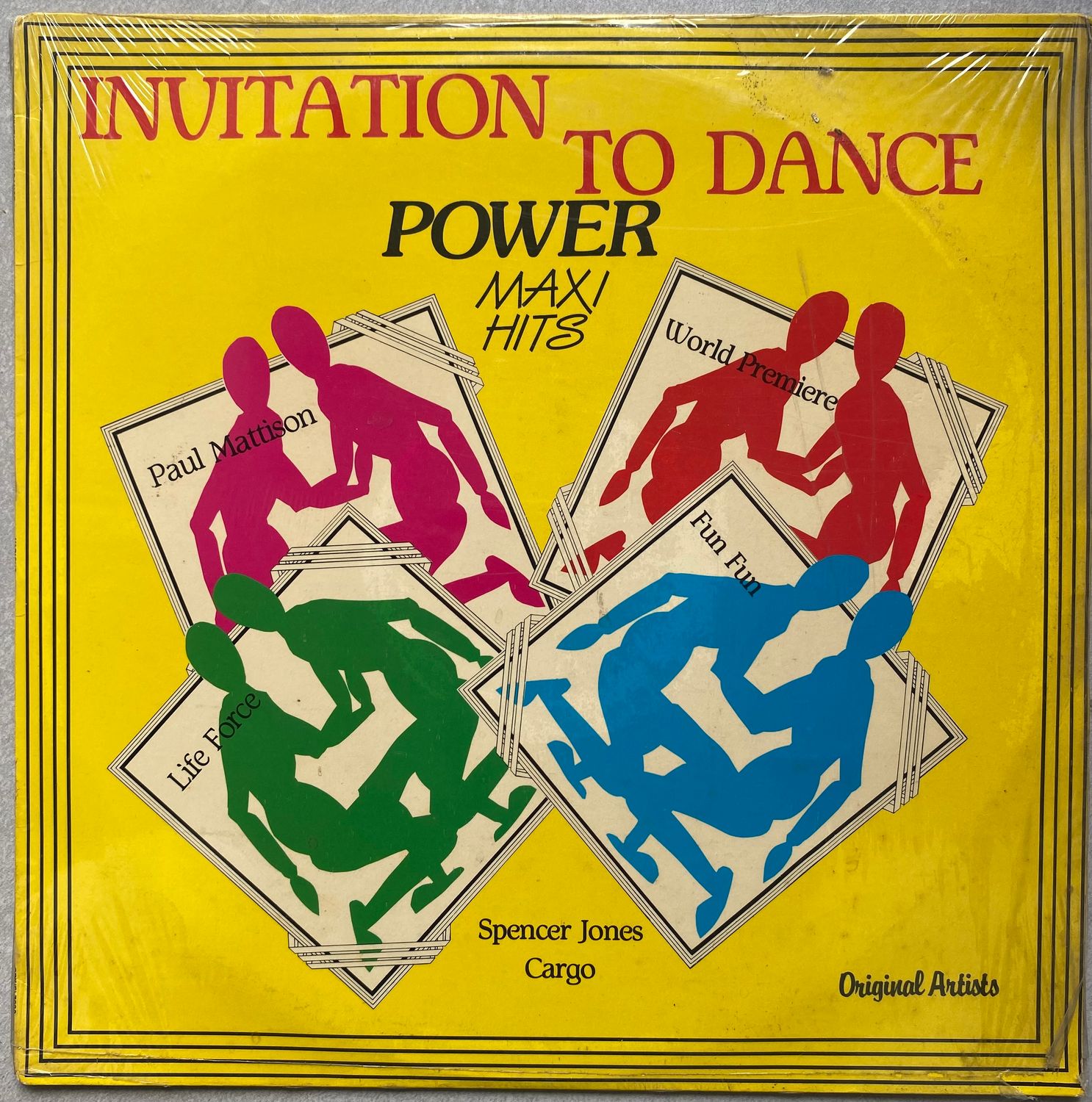 Invitation To Dance: Power Maxi Hits - Various Artists (Vinyl)
