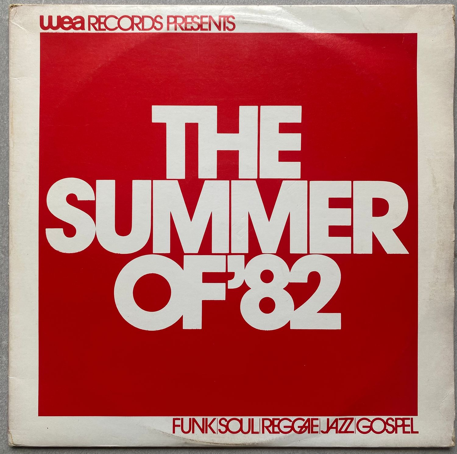 WEA Records Presents The Summer of ’82 - Various Artists (2 x Vinyl, Compilation, Promo)