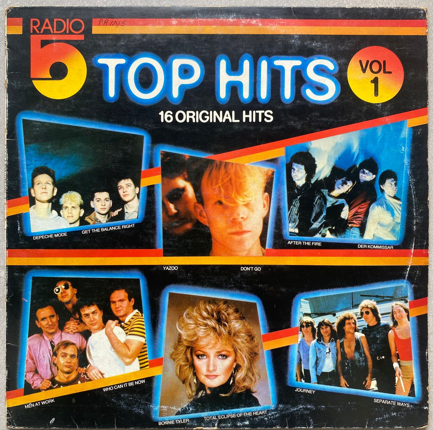 Radio 5 Top Hits Vol 1 – Various Artists (Vinyl)