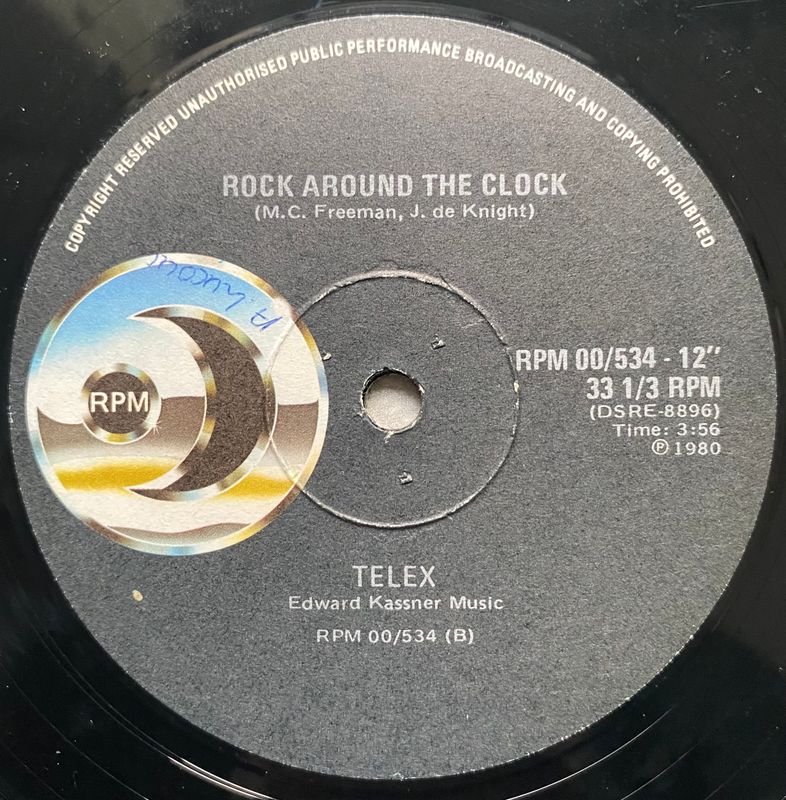 Telex – Moskow Diskow / Rock Around The Clock (12” Vinyl)