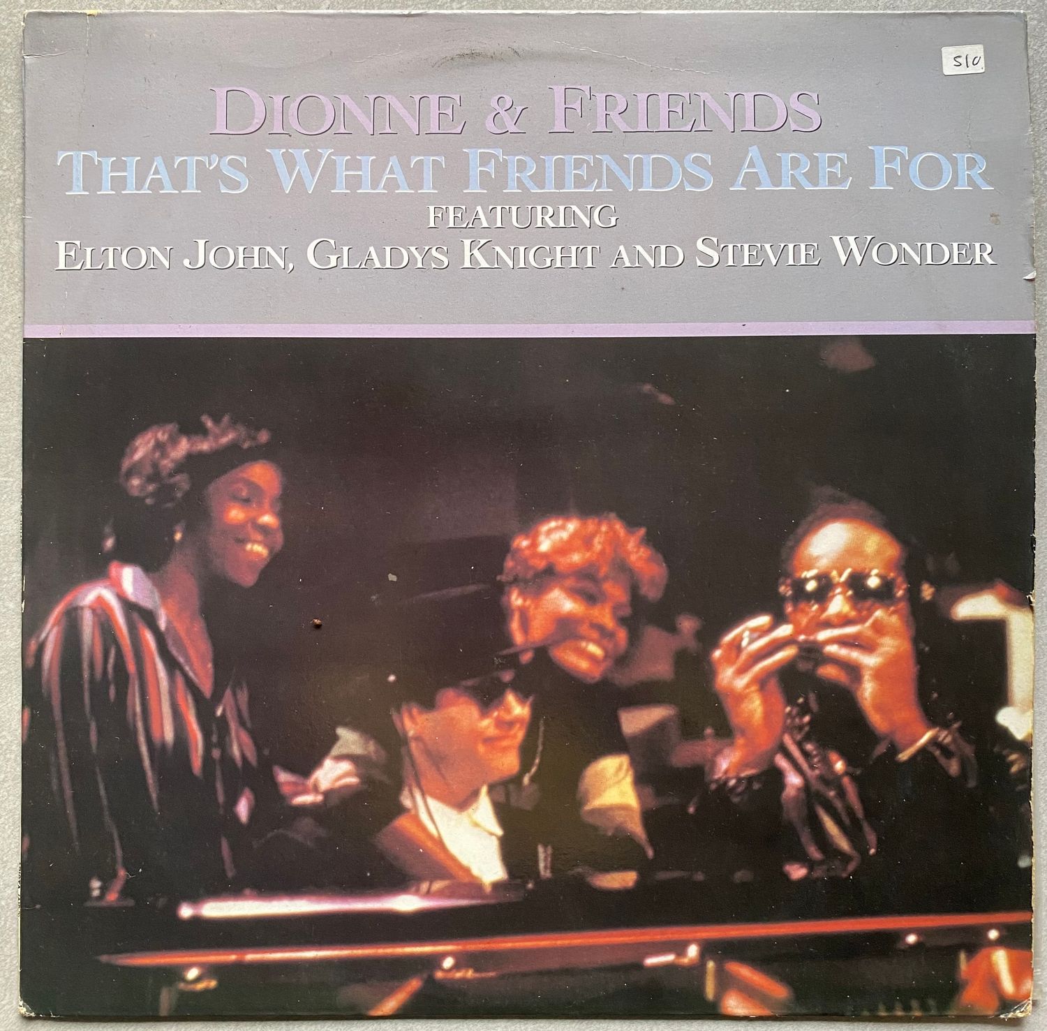 Dionne Warwick &amp; Friends – That’s What Friends Are For (featuring Elton John, Gladys Knight &amp; Stevie Wonder) (Vinyl)