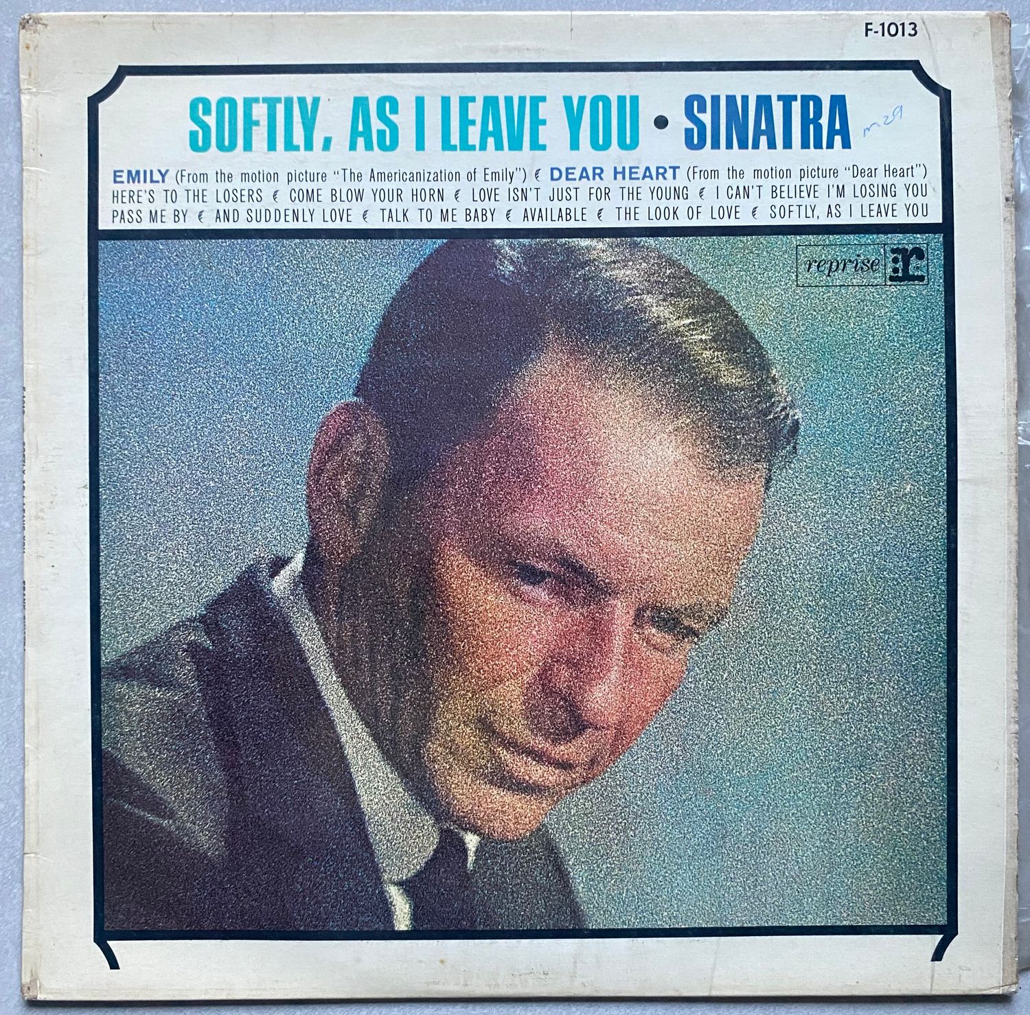 Frank Sinatra – Softly, As I Leave You (Vinyl)