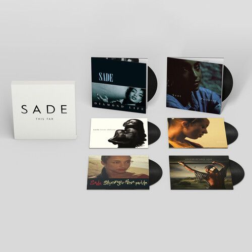 Sade – This Far (Diamond Life / Promise / Stronger Than Pride / Love Deluxe / Lovers Rock / Soldier of Love) (Box Set, 6 x Vinyl, Remastered) (New/Sealed) (Import) Sade – This Far (Diamond Life / Promise / Stronger Than Pride / Love Deluxe / Lovers Rock / Soldier of Love) (Box Set, 6 x Vinyl, Remastered) (New/Sealed) (Import)