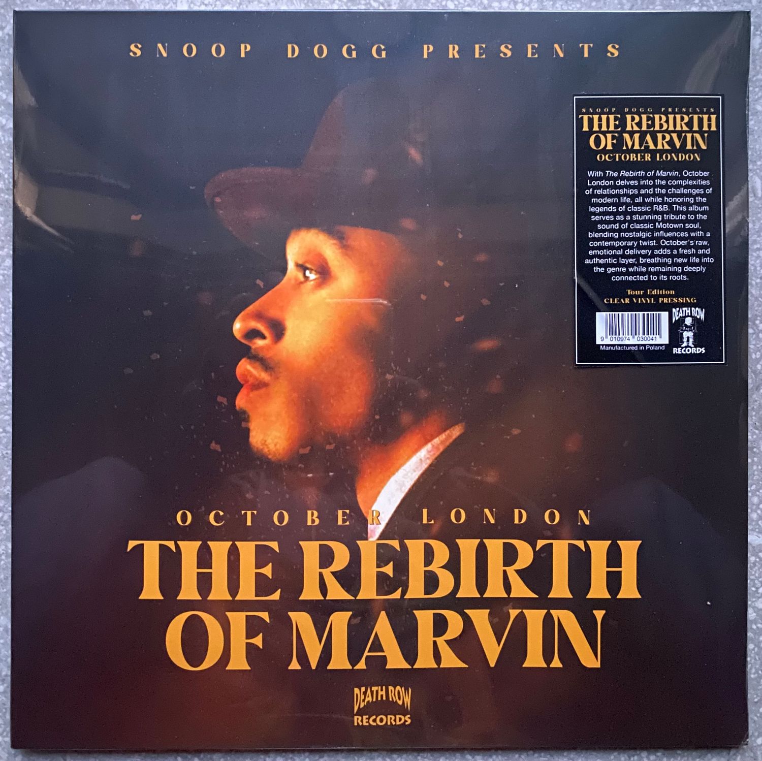 October London – Rebirth Of Marvin (Clear Vinyl) (New/Sealed) (Import)