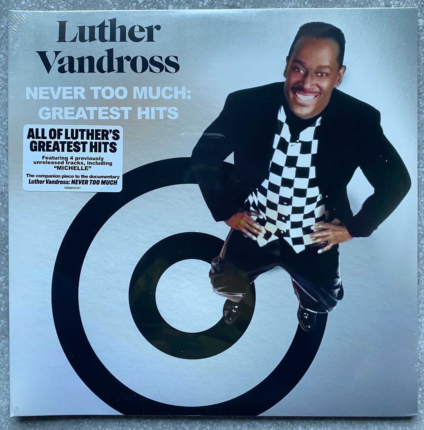 Luther Vandross – Never Too Much: Greatest Hits (2 x Vinyl) (New/Sealed) (Import)