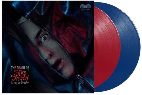 Eminem – The Death of Slim Shady (Coup de Grâce) (Colored Vinyl, Red/Blue) (2 x Vinyl) (New/Sealed) (Import)