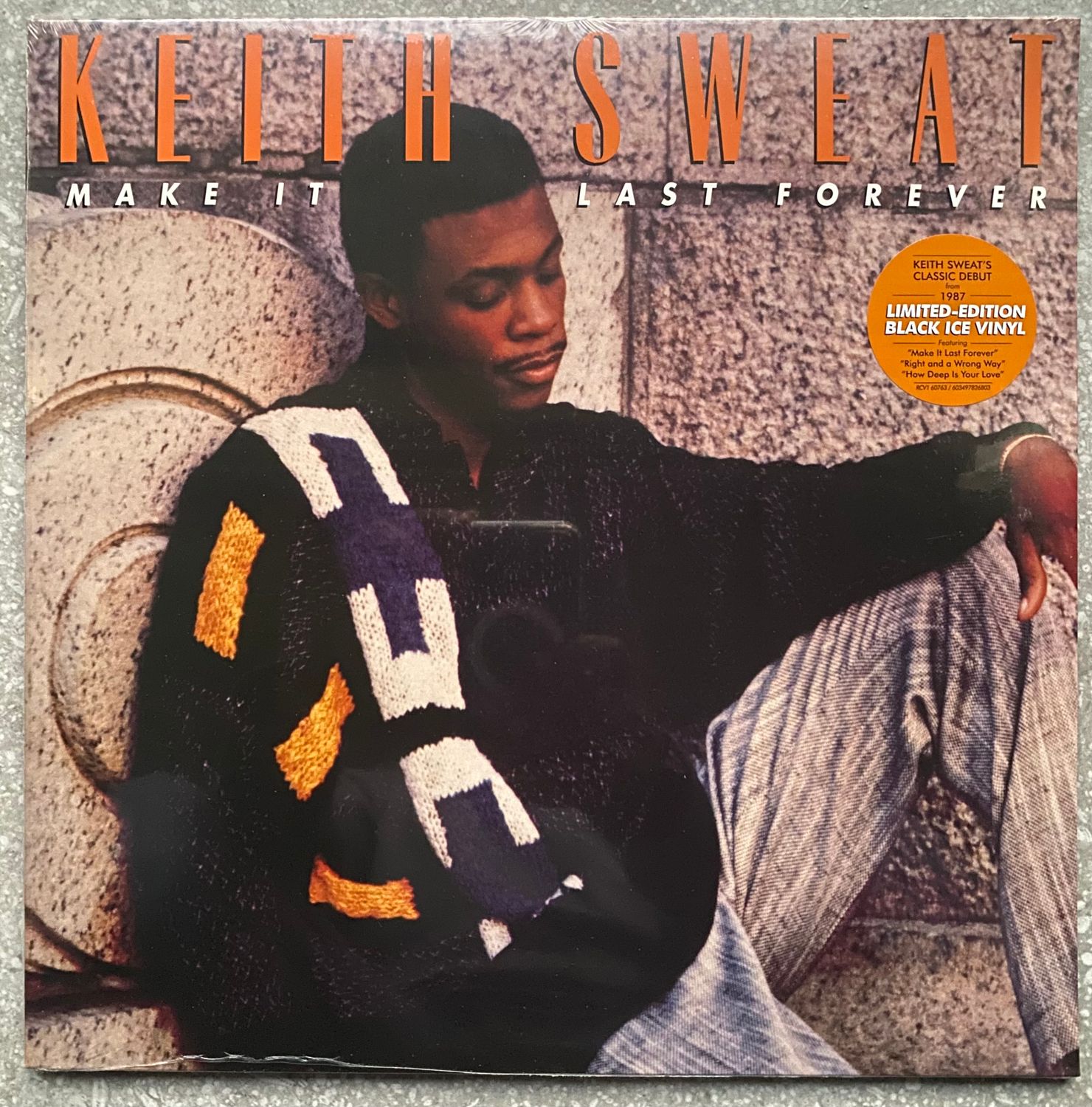 Keith Sweat – Make It Last Forever (Black Ice Vinyl, Dice Game) (2 x Vinyl) (New/Sealed) (Import)