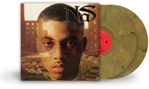 Nas – It Was Written (Colored Vinyl, Gold, Black) (2 x Vinyl) (New/Sealed) (UK, Import)