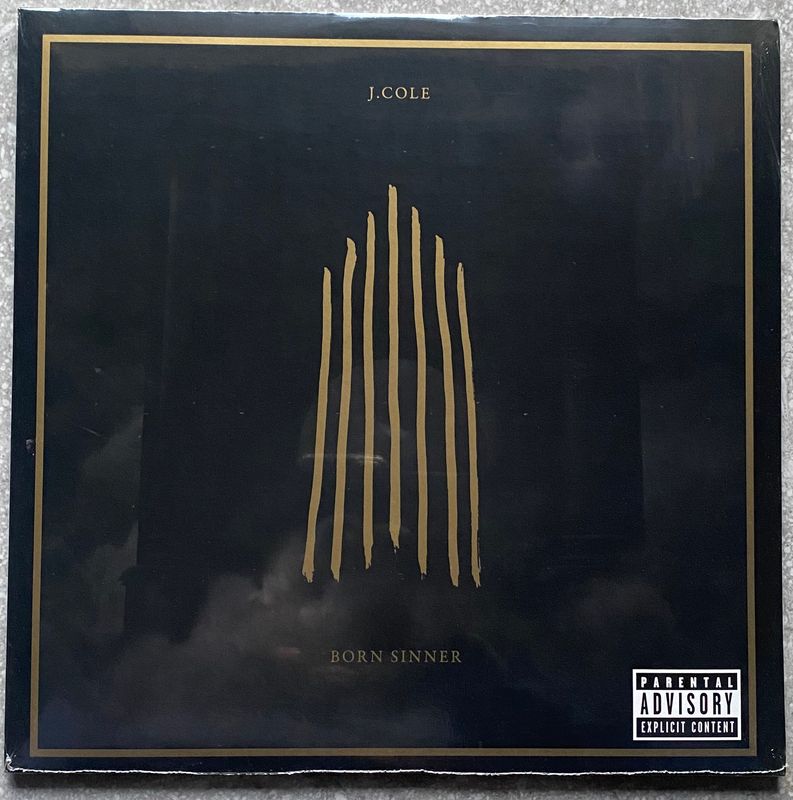 J. Cole – Born Sinner (Limited Edition with Alternate Cover Artwork) (2 x Vinyl) (New/Sealed) (Import)