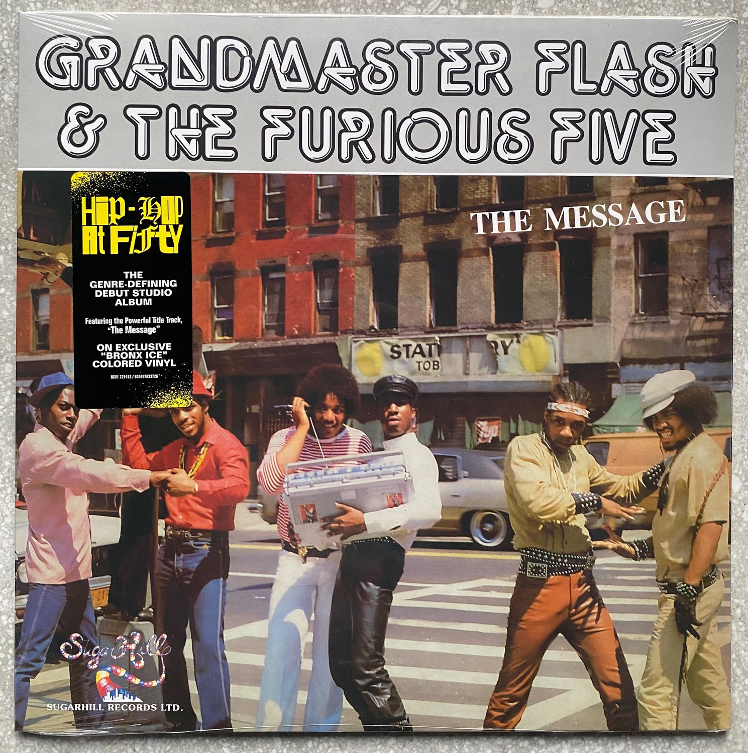 Grandmaster Flash &amp; The Furious Five – The Message (Colored Vinyl) (2 x Vinyl) (New/Sealed) (Import)