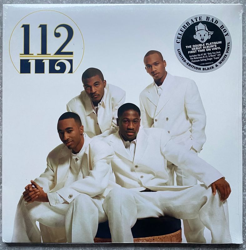 112 – 112 (Colored Vinyl, Black, White, Limited Edition) (2 x Vinyl) (New/Sealed) (Import)