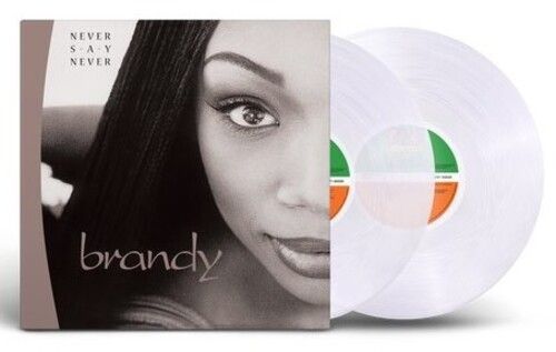 Brandy – Never Say Never (Ltd Clear Vinyl Edition) (2 x Vinyl) (New/Sealed) (Import)