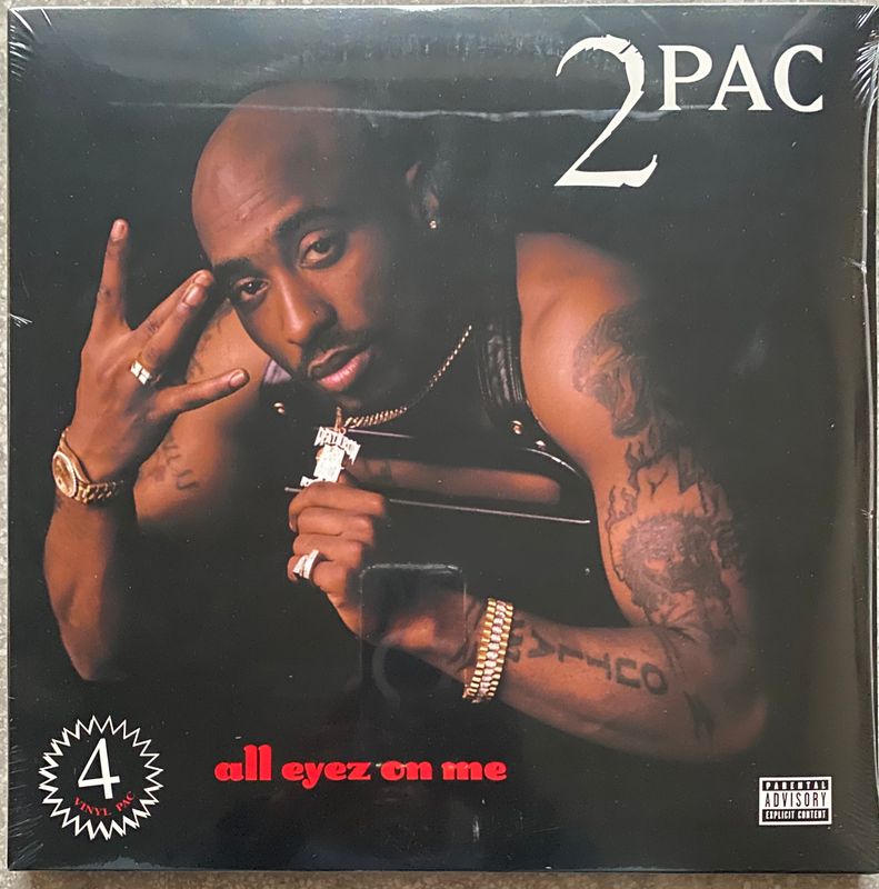 2Pac – All Eyez On Me (4 x Vinyl) (New/Sealed) (Import)