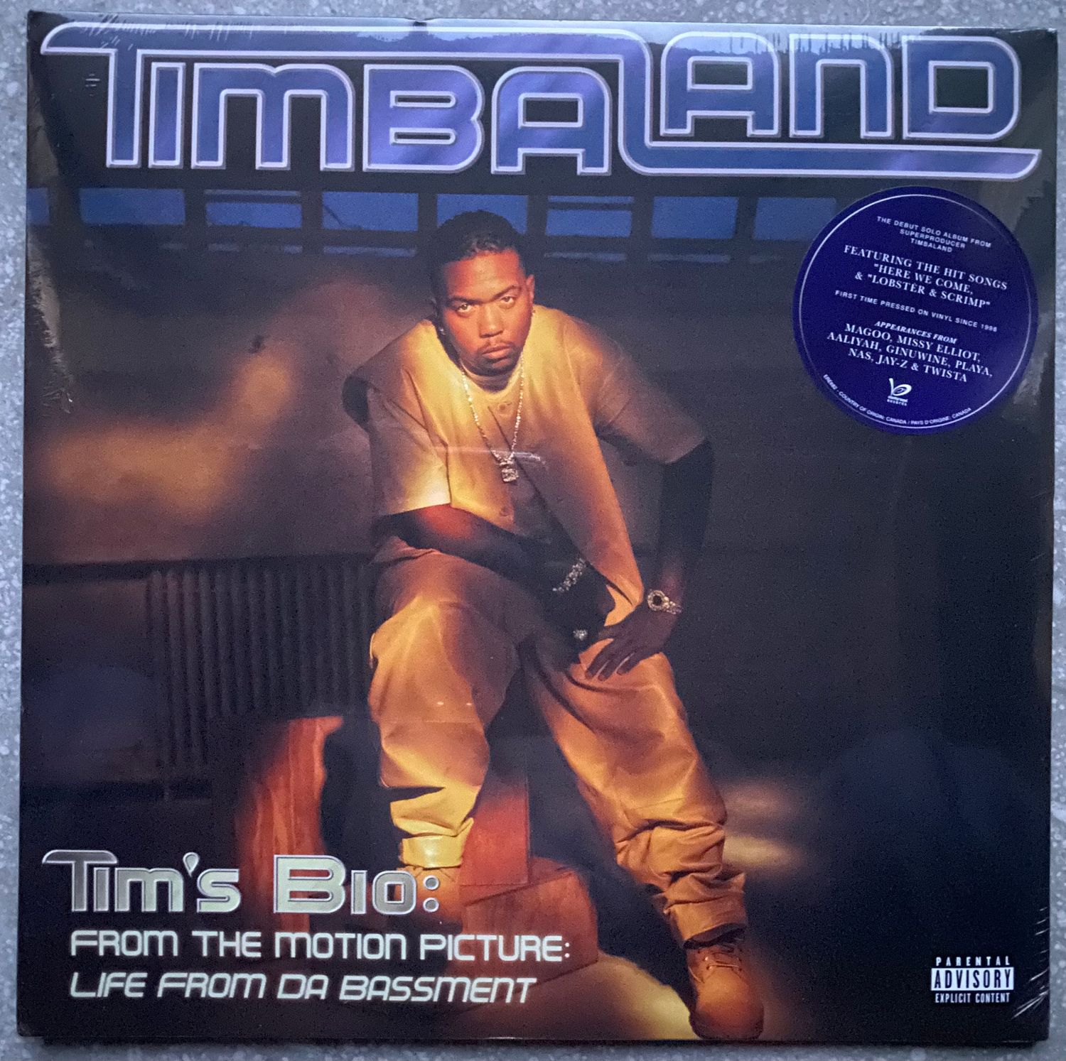Timbaland – Tim’s Bio: From the Motion Picture - Life from Da Bassment (2 x Vinyl) (New/Sealed) (Import)