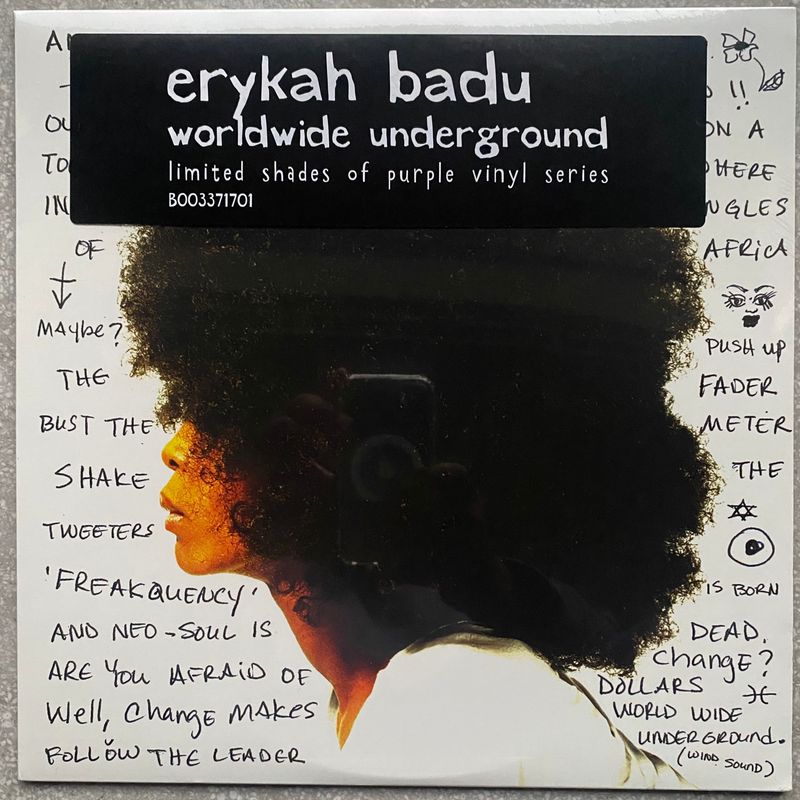 Erykah Badu – Worldwide Underground (Colored Vinyl, Purple) (New/Sealed) (Import)