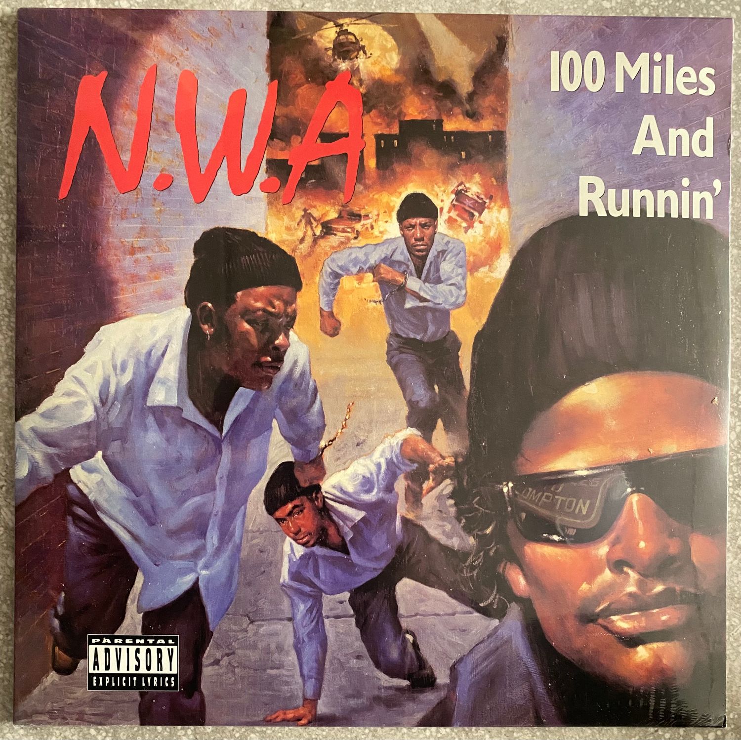 N.W.A. – 100 Miles And Runnin (Vinyl) (New/Sealed)  (Import)