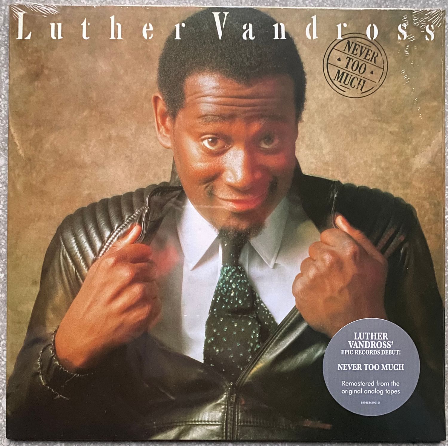 Luther Vandross – Never Too Much (150 Gram Vinyl) (Vinyl) (New/Sealed) (Import)