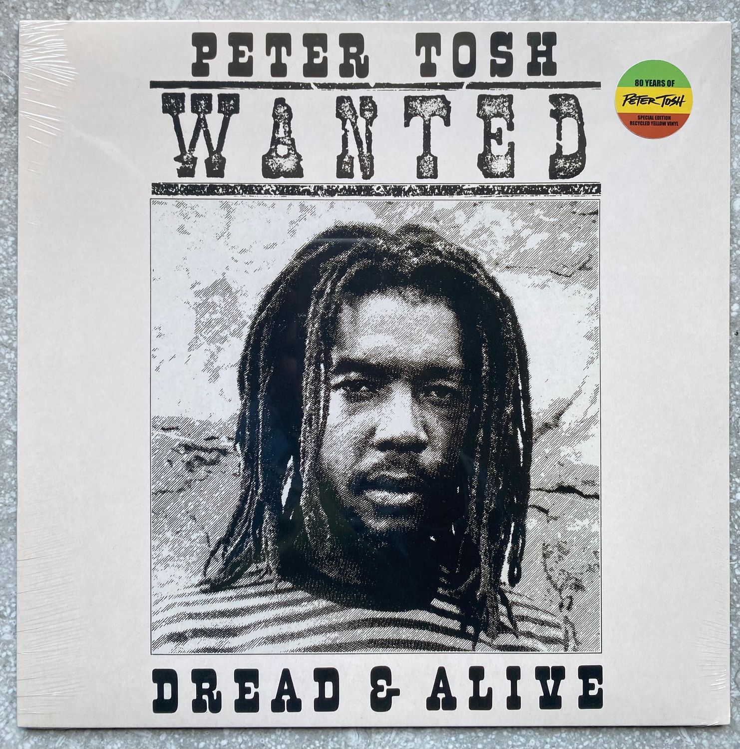 Peter Tosh – Wanted Dread And Alive (Vinyl) (New/Sealed) (Import)