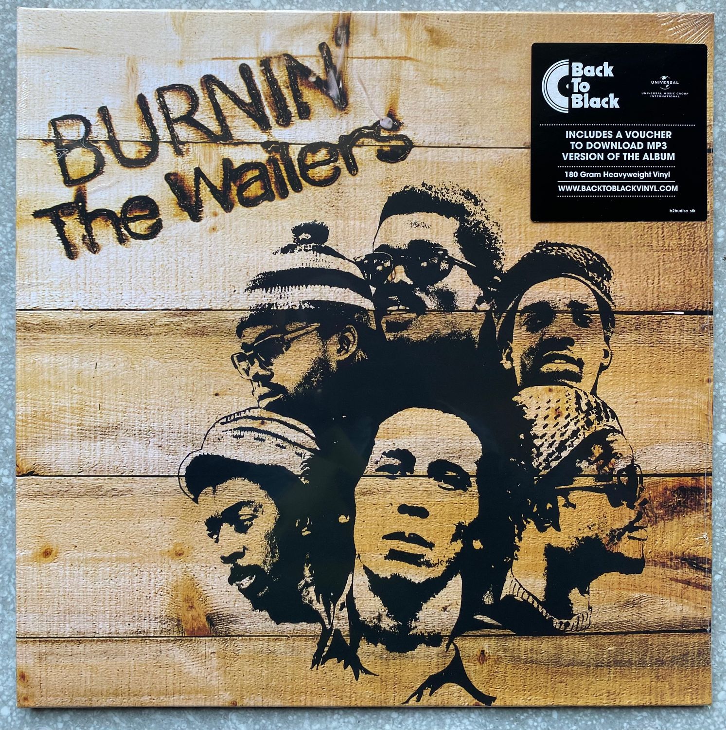 Bob Marley – Burnin’ (Vinyl) (New/Sealed) (Import)