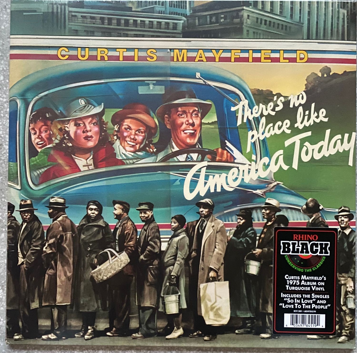 Curtis Mayfield – There’s No Place Like America [Vinyl] [Sealed] [Import]