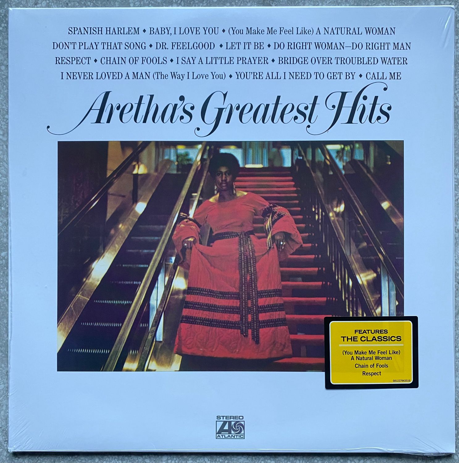 Aretha Franklin – Greatest Hits [Vinyl] [Sealed] [Import]