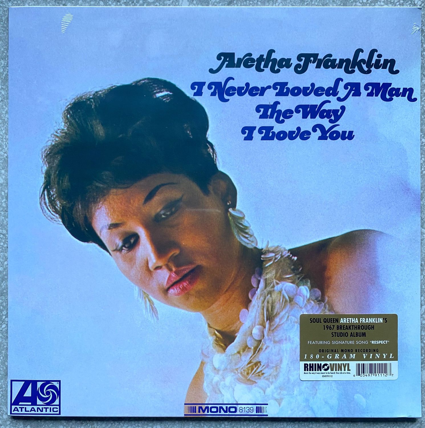Aretha Franklin – I Never Loved a Man the Way I Love You [180 Gram Vinyl] [Sealed] [Import]