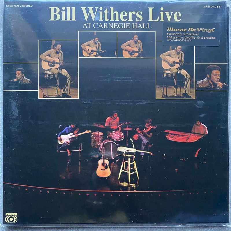 Bill Withers – Live at Carnegie Hall [180 Gram Vinyl] [2 x Vinyl] [Sealed] [Import]
