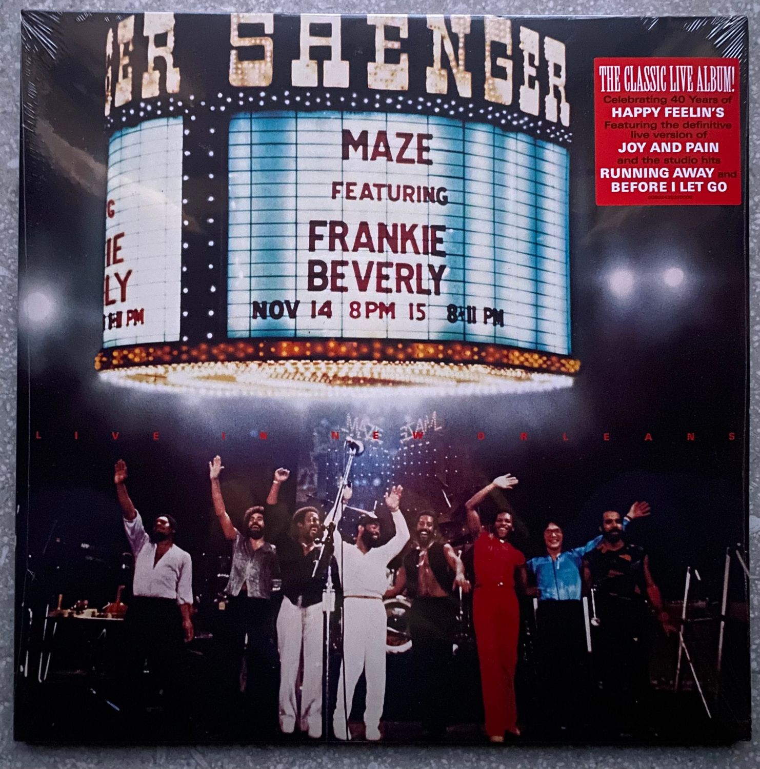Maze / Frankie Beverly – Live in New Orleans [Vinyl] [Sealed] [Import]