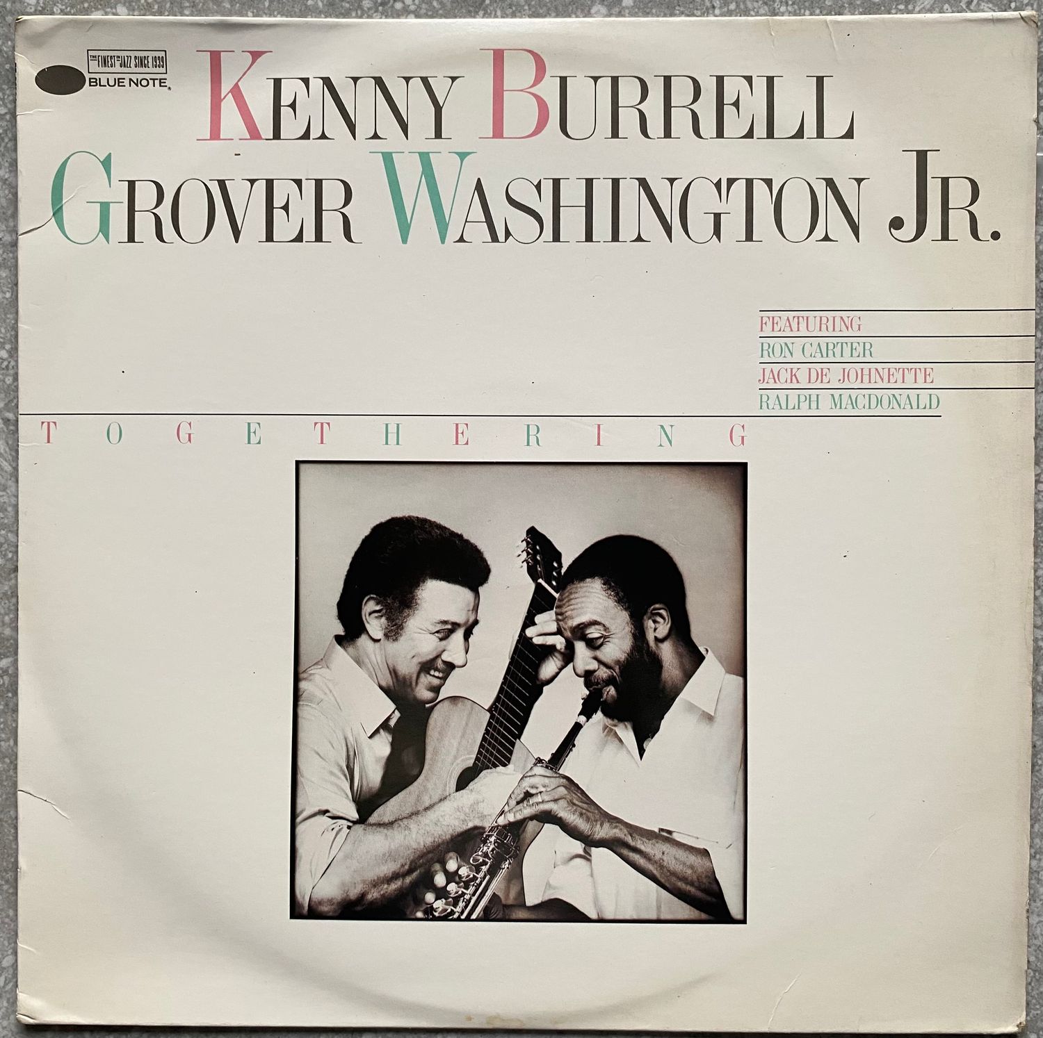 Kenny Burrell, Grover Washington Jr. – Togethering (Vinyl)