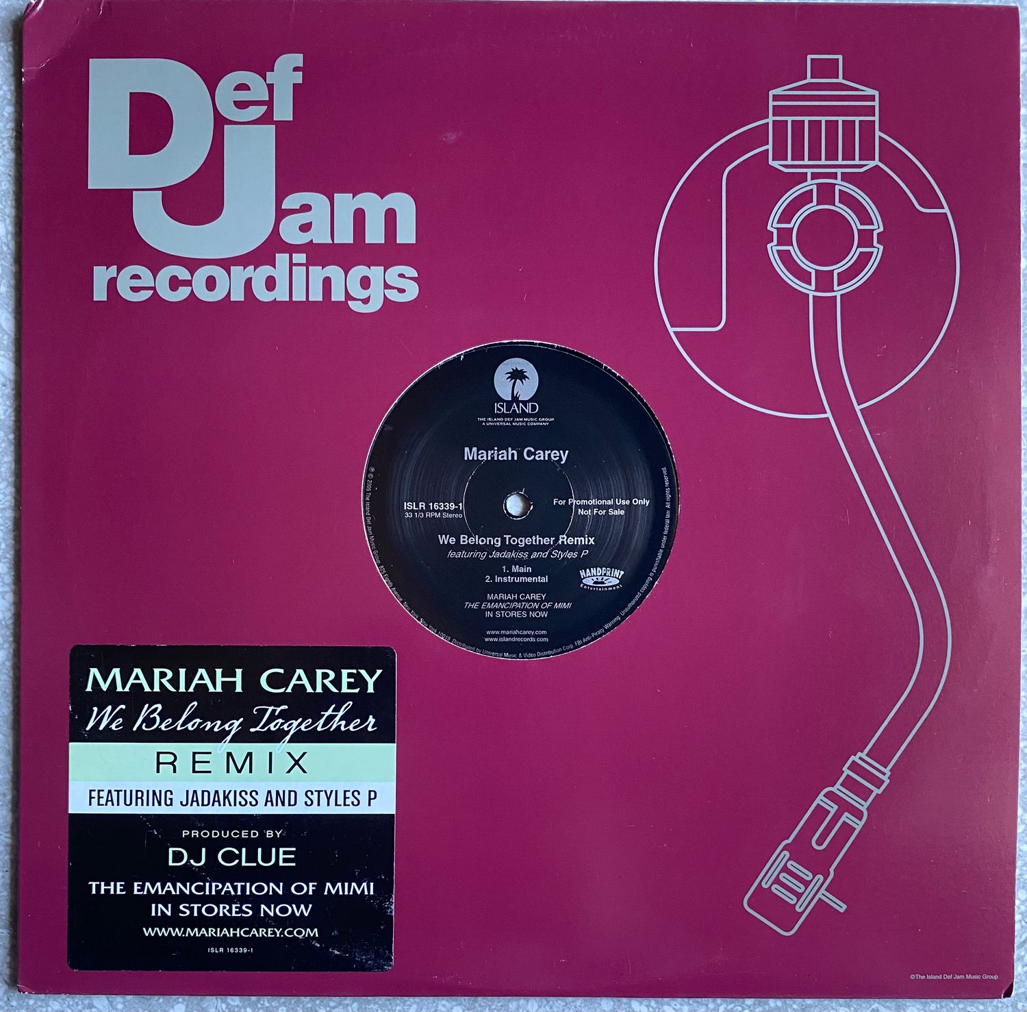 Mariah Carey – We Belong Together (Remix) (Vinyl, 12” Inch)