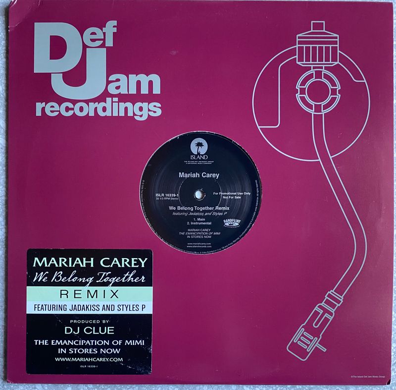 Mariah Carey – We Belong Together (Remix) (Vinyl, 12” Inch)