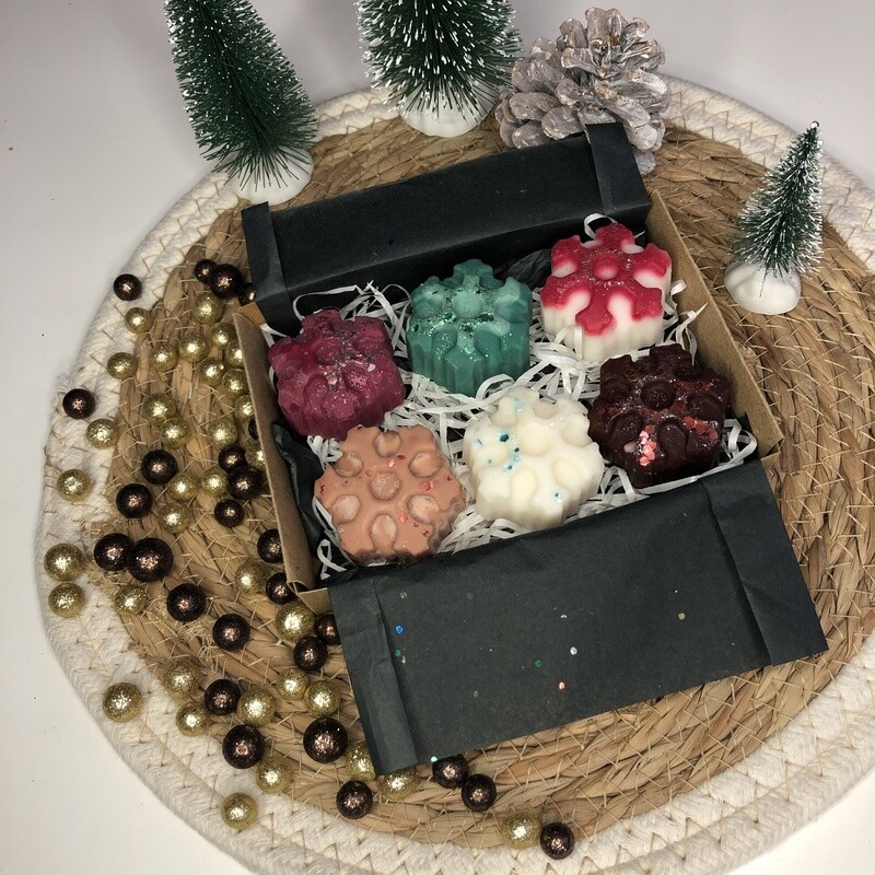 Coffret de Noël 6 fondants parfumés