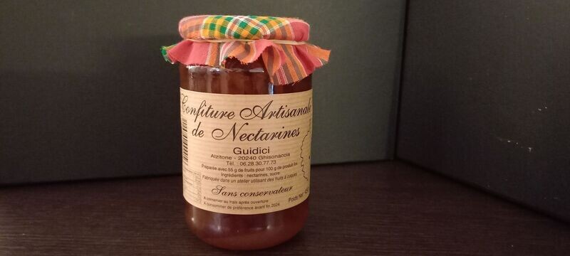 CONFITURE ARTISANALE DE NECTARINE