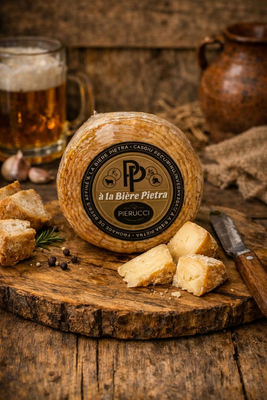 Tomme à la bière 600g environ