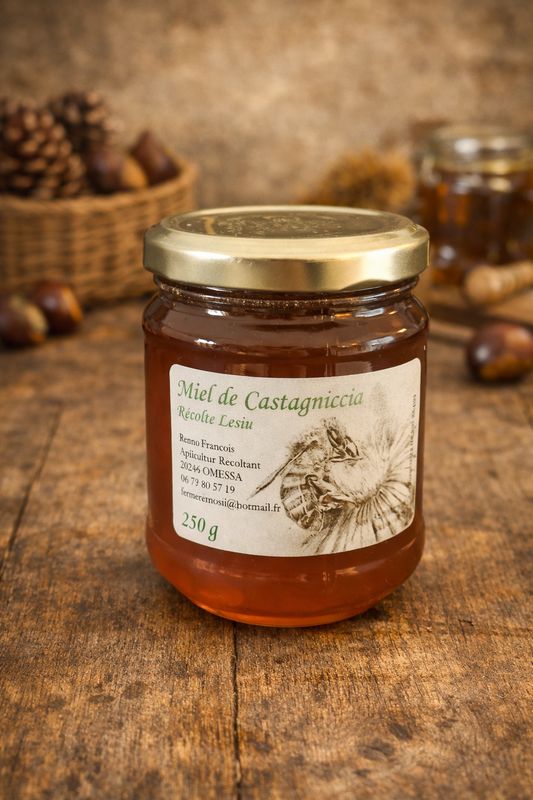 Miel de châtaignes 250g