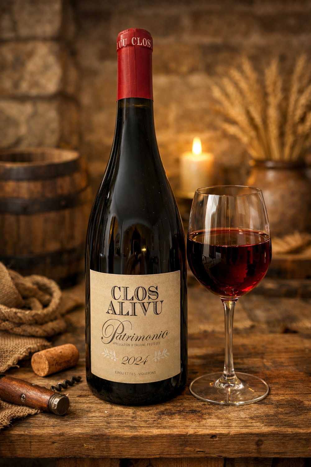CLOS ALIVU ROUGE PATRIMONIO