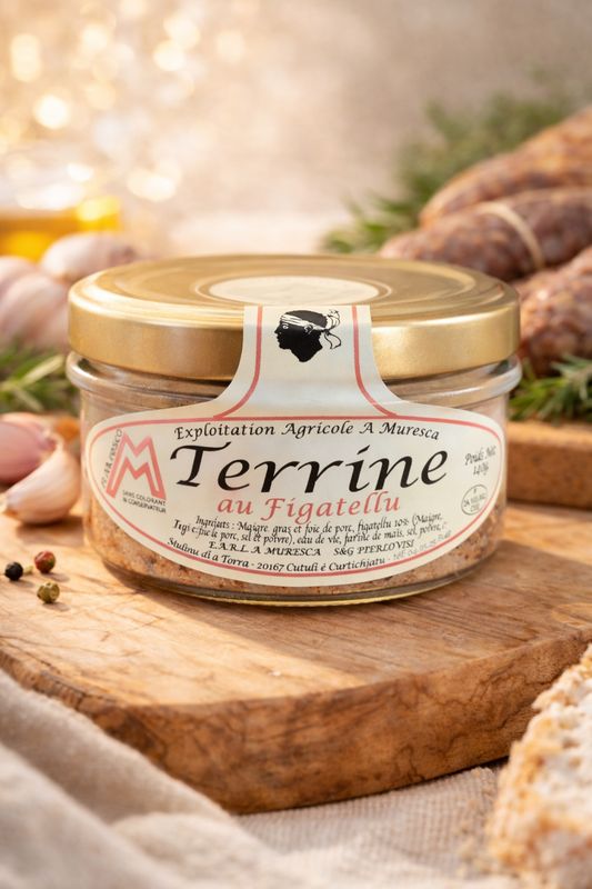 TERRINE ARTISANAL FIGATELLU 0.140 g