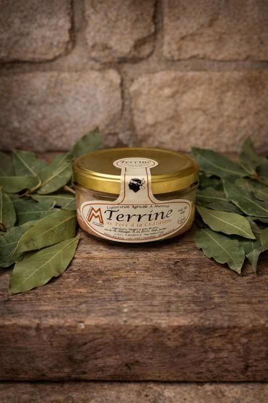 TERRINE  A LA CHATAIGNE 140g