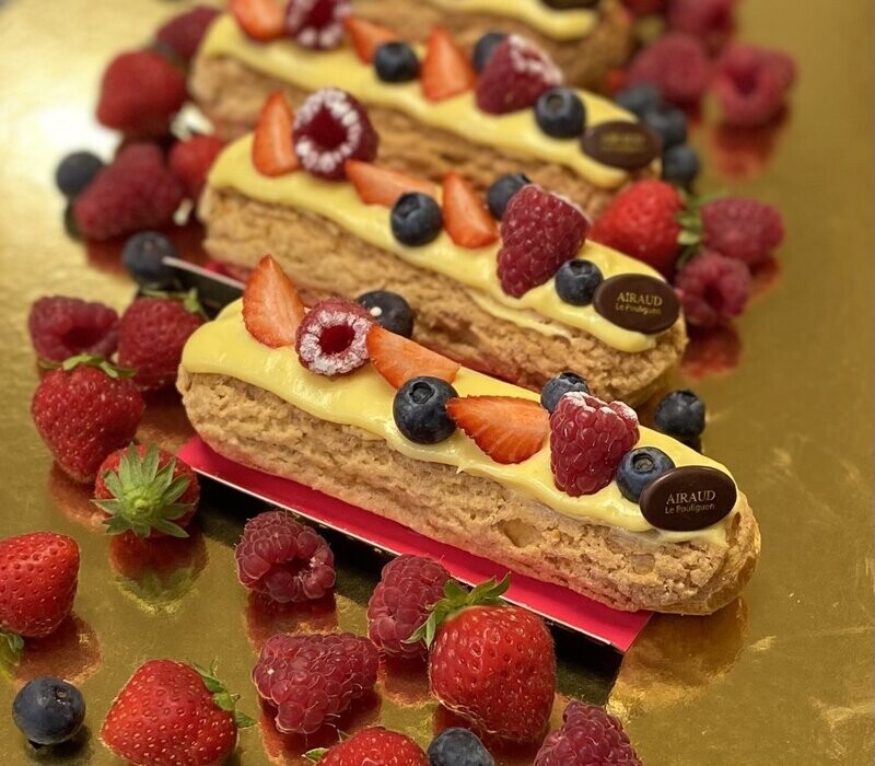 Eclair Fraise Citron