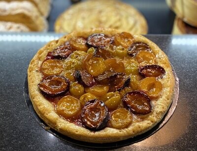 Tarte fines fruits cuits 6 personnes