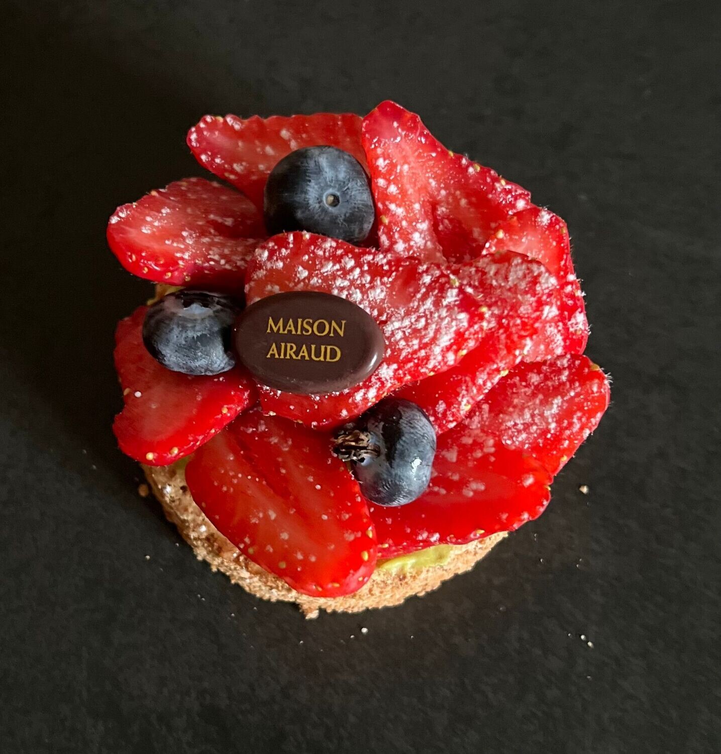 Macaronnade Fraises 6 personnes