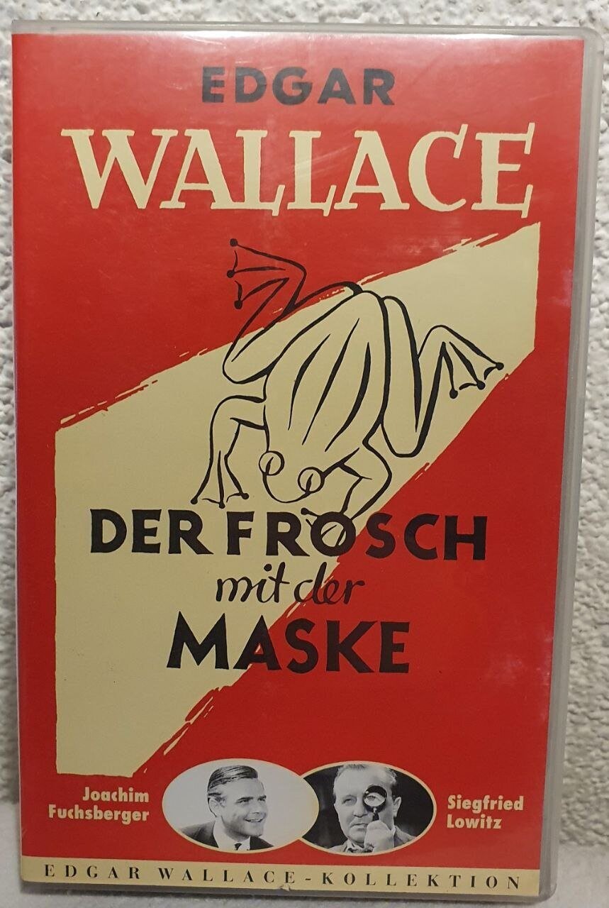 Edgar Wallace - Der Frosch mit der Maske (VHS)