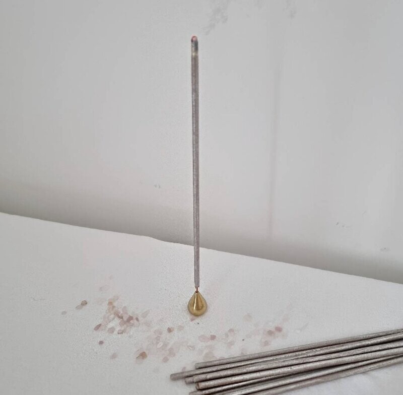 Rose Quartz Infused Incense - Geranium, Orange, Lavender & Ylang Ylang