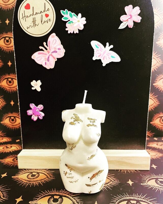 Curvy Girl Mental Health Awareness Candle