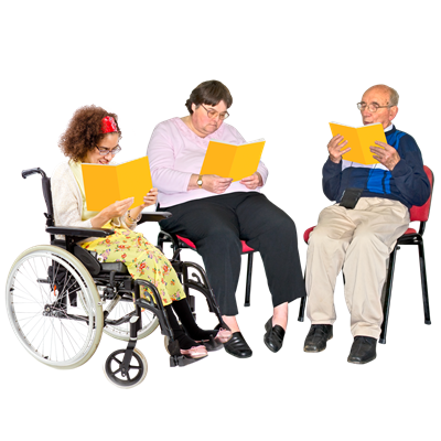 Easy Read resources designed for people with a learning disability