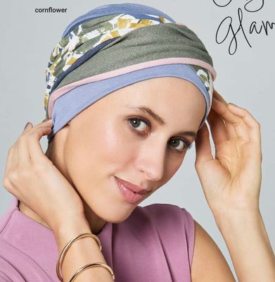 Nele Cornflower Turbante