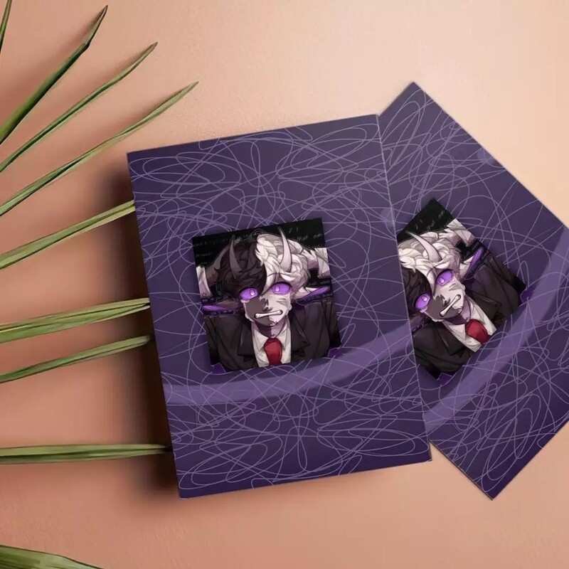 Ranboo Greeting Card Classic Celebrity Greeting Card Ranboo Cartoon Character by Ranboo Greeting Card