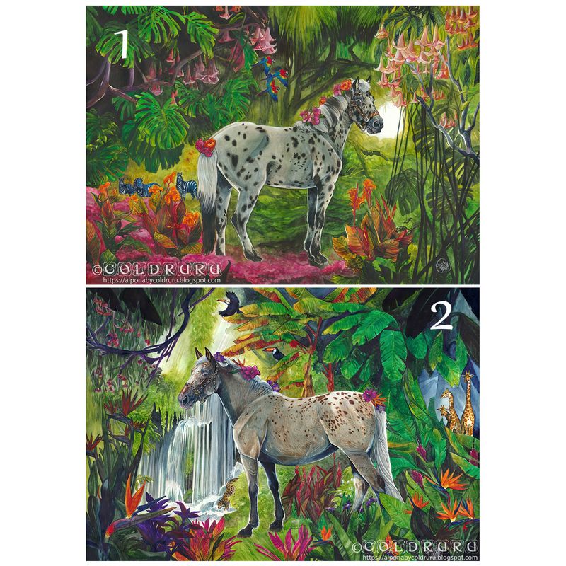 Jungle Fever - Postal Cards / Cartes Postales