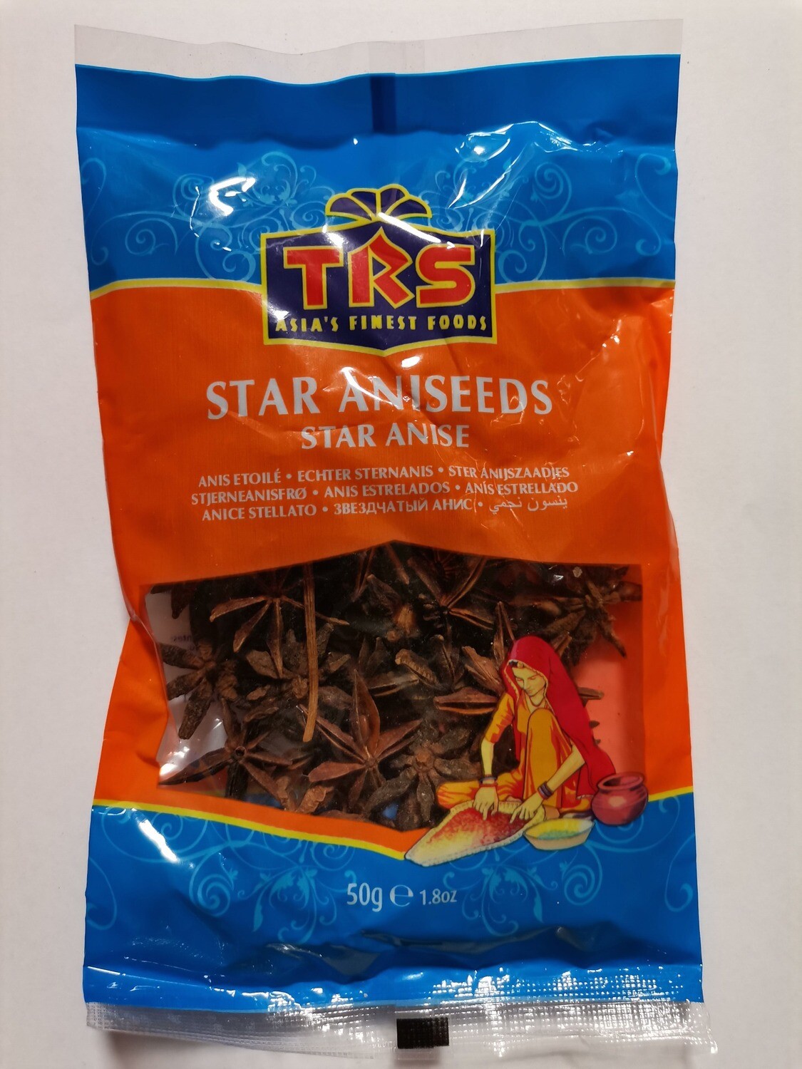 TRS Star Anise (Aniseeds) - 50 g